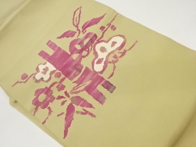塩瀬松竹梅模様名古屋帯